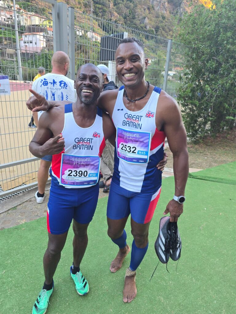 Joe Appiah and Mensah Elliott (hurdles) EMACS2025